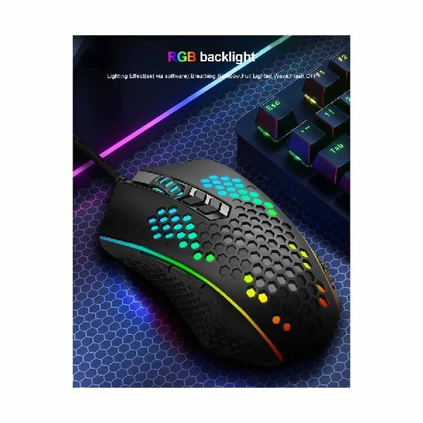 Redragon M809-K RGB Wired Black Gaming Mouse