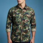 Fashionable Casual Shirt for Men (Green)