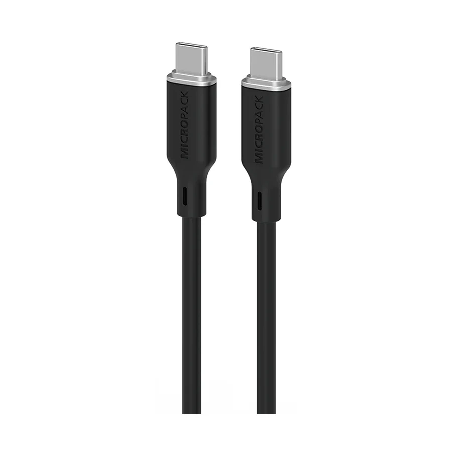Micropack MC-C60 60W USB-C to USB-C Data Cable 1.2 Meter Black