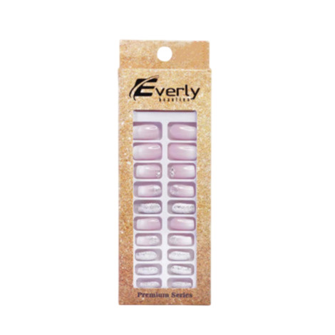 Everly Natural Fake Nails 24pcs - H201 (China)