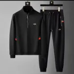 Men's Cotton T-Shirt and 280 GSM Trouser Set, 6 Colours