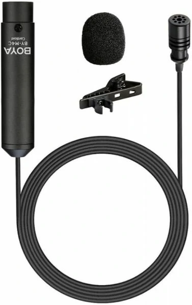 BOYA BY-M4C Professional Cardioid Lavalier Microphone