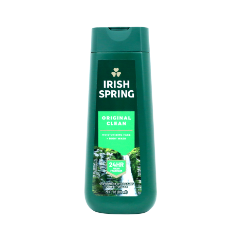 Irish Spring Original Clean Moisturizing Face & Body Wash 591ml (Mexico)