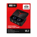M90 Pro TWS True Wireless Earbuds – Bluetooth 5.3 Earphones with HiFi Stereo Bass, ENC Noise Cancellation & 1200mAh Power Bank Charging Case