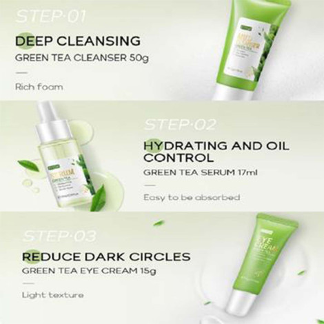 Fenyi Green Tea Skincare Set - 6 Pcs (China)