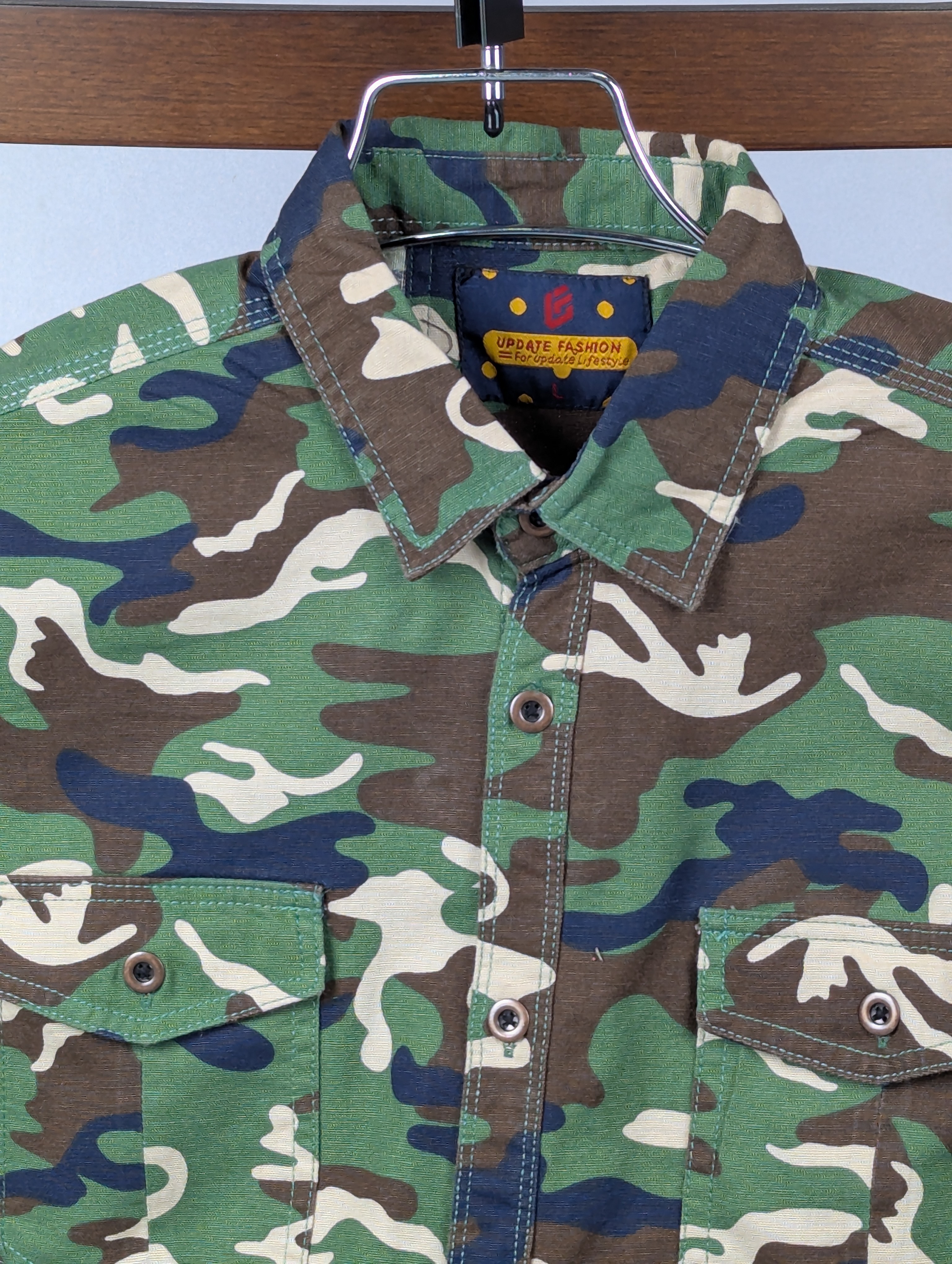 Fashionable Casual Shirt for Men (Green)