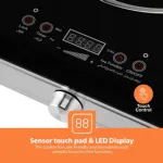 Geepas GIC6131S Double Infrared Cooker – 3600W