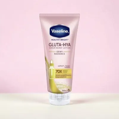 Vaseline Gluta-Hya Dewy Radiance Serum Burst Lotion 300ml (Thailand)
