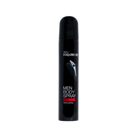 Follow Me Men Body Spray Red 75ml (Malaysia)