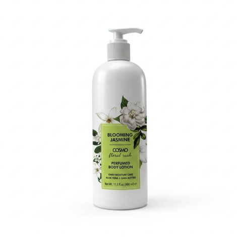 Cosmo Blooming Jasmine Perfumed Body Lotion 480ml (UAE)