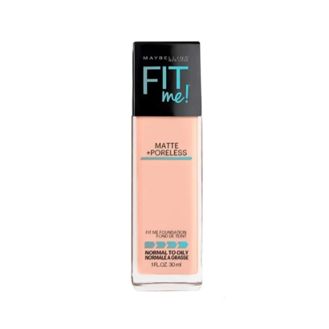 Fit Me Matte Poreless Foundation - 128 Warm Nude (USA)