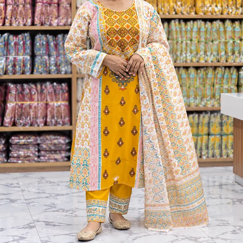 Premium Cotton Three-Piece Collection