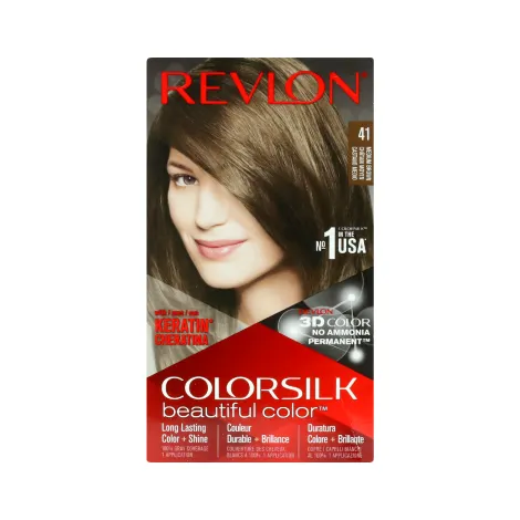 Revlon Colorslk Beautiful Hair Color - 41 Medium Brown (USA)