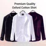 3 Pcs Combo Men's Ban Collar Cotton Shirt-