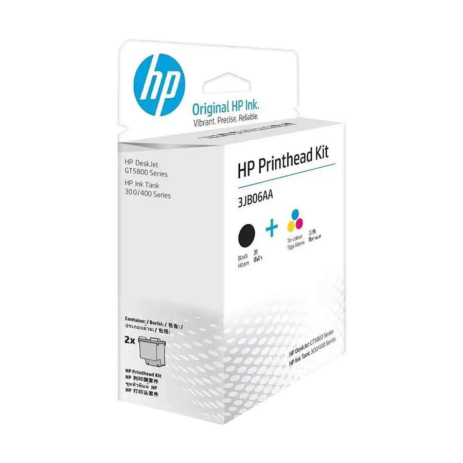 HP GT51/GT52 2-Pack Black/Tri-color Printhead Kit (3JB06AA)