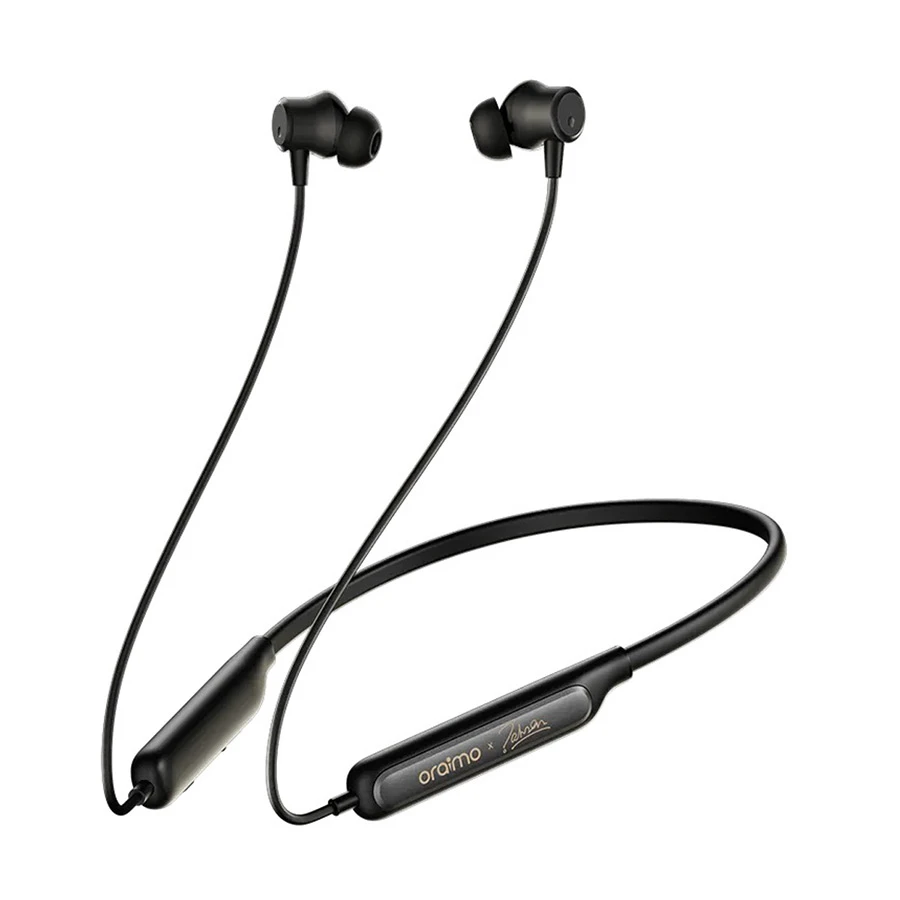 Oraimo Wireless Neckband 5 (Tahsan Tuned) ANC Earphone Speed Black