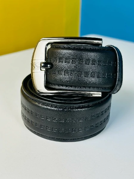 Genuine Leather Belt- Black (GearUp1004)