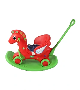 Marshall Horse - 2 in 1 - Red & Green