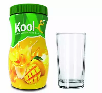 Kool-C Mango Instant Drink Powder (Free Glass)