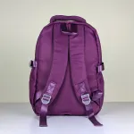 Multi-Pocket Casual Backpack with Geometric Flap