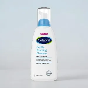 Cetaphil Gentle Foaming Cleanser Normal to Dry Sensitive Skin 237ml (Canada)