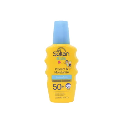 Boots Soltan Kids Protect & Moisturise Spray SPF 50+ 200ml (UK)