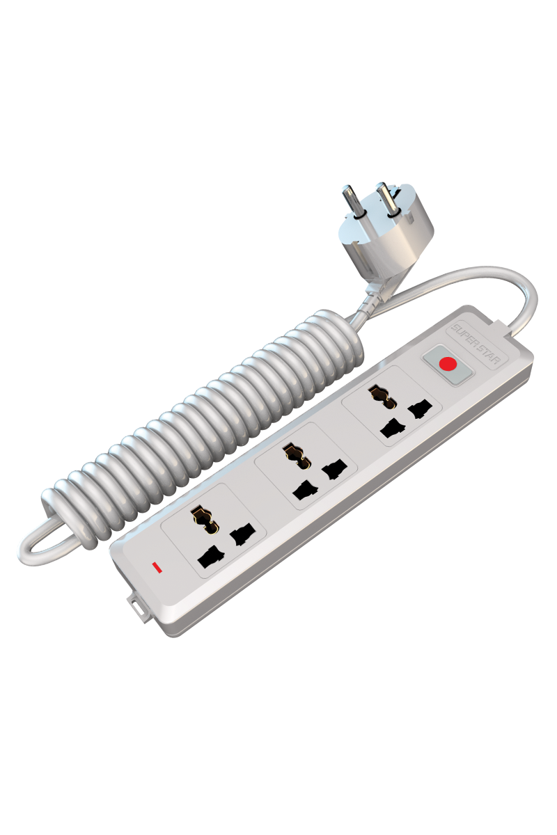 Super Star Multi plug 3 Socket