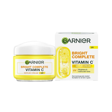 Garnier Bright Complete Vitamin C Serum Cream 45g (India)