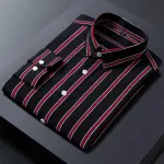 Men's Full Sleeve Slim Fit Cotton Check Shirt, 6 Colours