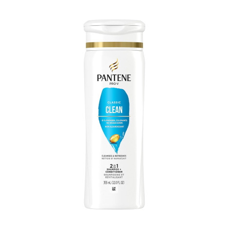 Pantene Pro-V Classic Clean Cleanses & Refreshes 2in1 Shampoo + Conditioner 355ml (USA)