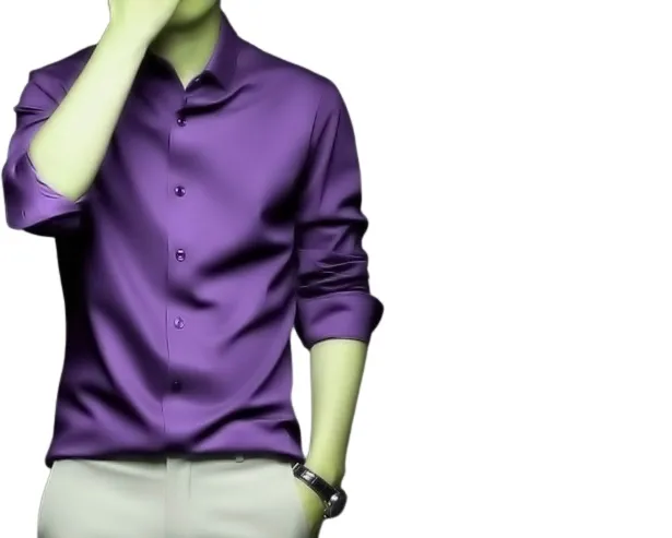 Men's Full Sleeve Formal Check Shirt, Pure Cotton, 6 Colours