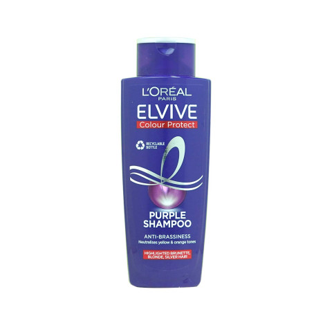 L'Oreal Elvive Colour Protect Anti Brassiness Purple Shampoo 200ml (France)