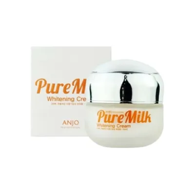 Anjo Pure Milk Whitening Cream 50ml (Korea)