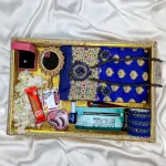 Premium Silk Katan Saree Combo Pack – Blue
