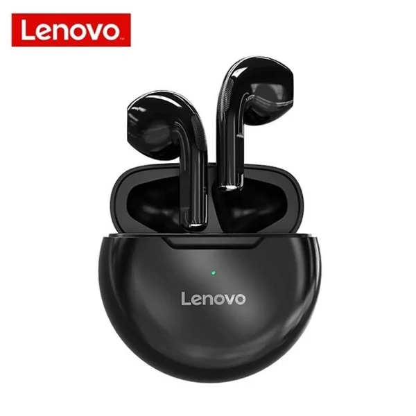 Lenovo HT38 True Wireless Bluetooth Earbuds – Black Color