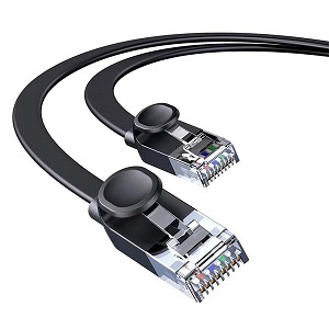 Baseus Ethernet Cable High Speed Six Types of RJ45 Gigabit Network Cable Flat Cable