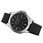 Crrju New 5025 Men's & Ladies' Waterproof Watch (black)