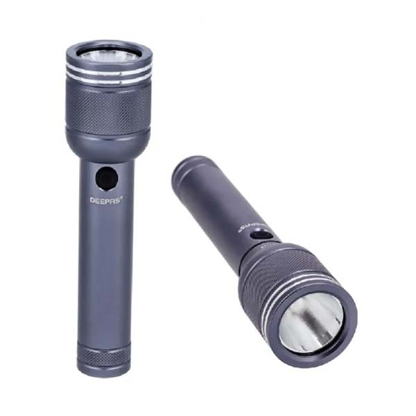 Geepas VIP Series GFL51078 USB Rechargeable Waterproof Torch Light