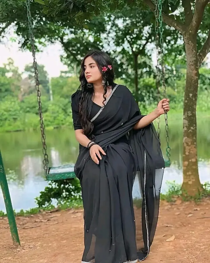 Georgette Saree, 12 Haath, Without Blouse Piece, 6 Colours
