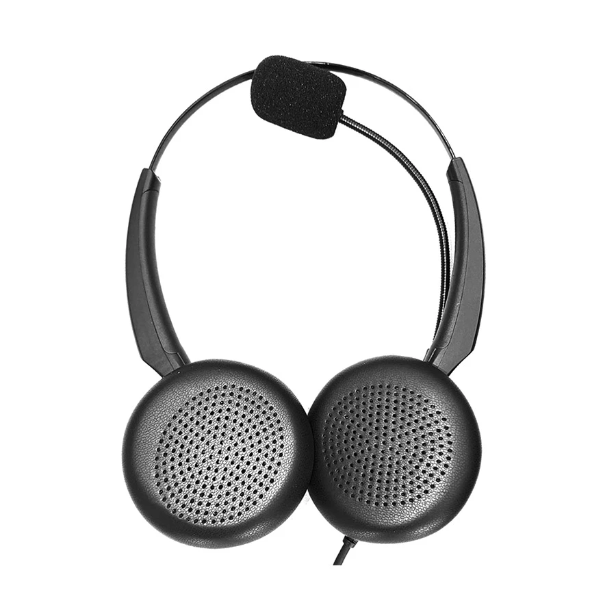 Inbertec UB200DT Wired USB & USB-C ENC Professional Stereo Headphone