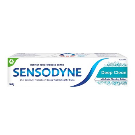 Sensodyne Deep Clean with Triple Cleaning Action Toothpaste 160ml (Thailand)