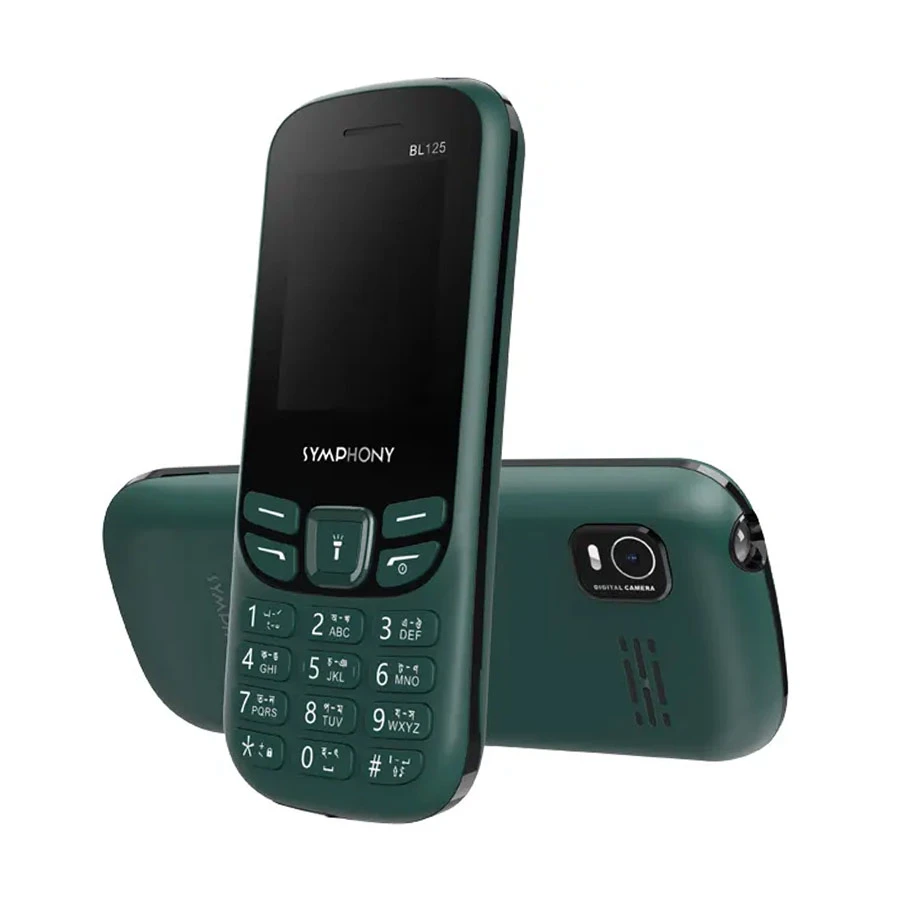 Symphony BL125 Dark Forest Green Dual SIM Feature Phone