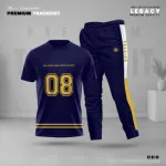 Men's PP Fabric T-Shirt and Trouser Summer Set, Sizes L to XXL