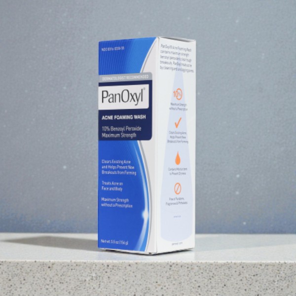 PanOxyl Acne Foaming Wash Benzoyl Peroxide 10% Maximum Strength 156g (USA)