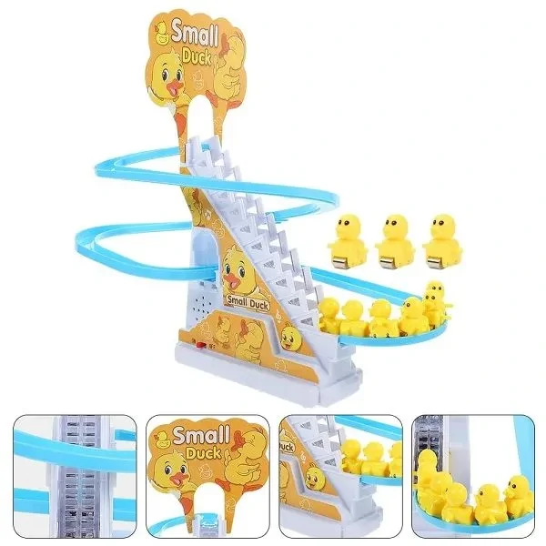 Stair Climbing Small Duck Toy