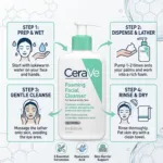 CeraVe Foaming Cleanser For Normal To Oily Skin 237ml (USA)