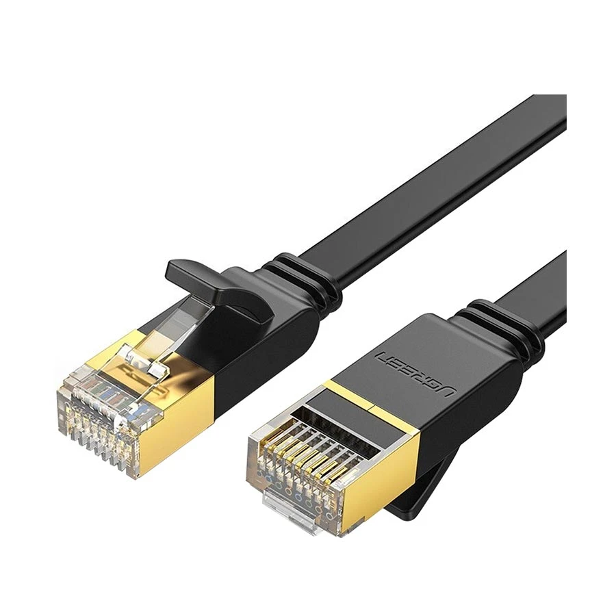 UGREEN NW106 (11263) Cat-7 U/FTP 5 Meter Black Flat Network Cable