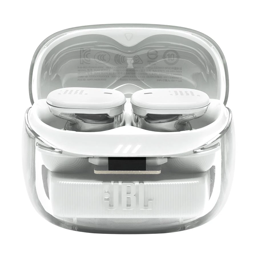 JBL Tune Buds 2 Ghost Edition ANC TWS Ghost White Bluetooth Earbuds