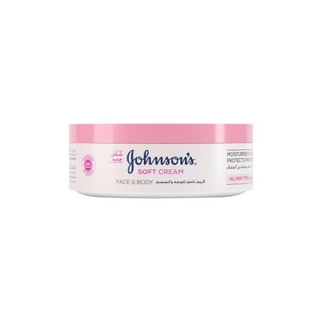 Johnsons's Soft Cream for Face & Body 200ml (UAE)