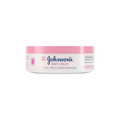 Johnsons's Soft Cream for Face & Body 200ml (UAE)